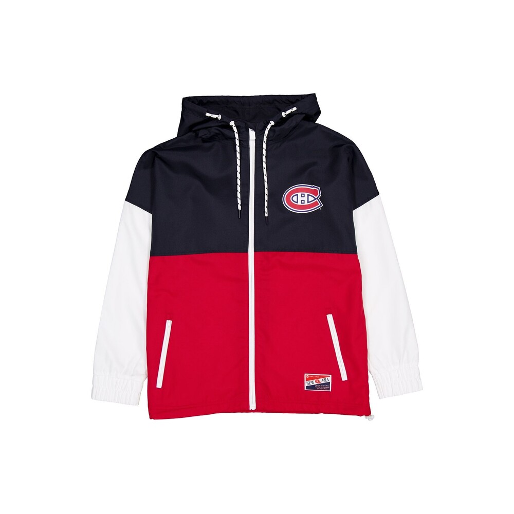 New Era Montreal Canadiens Throwback Windbreaker - Size XXL